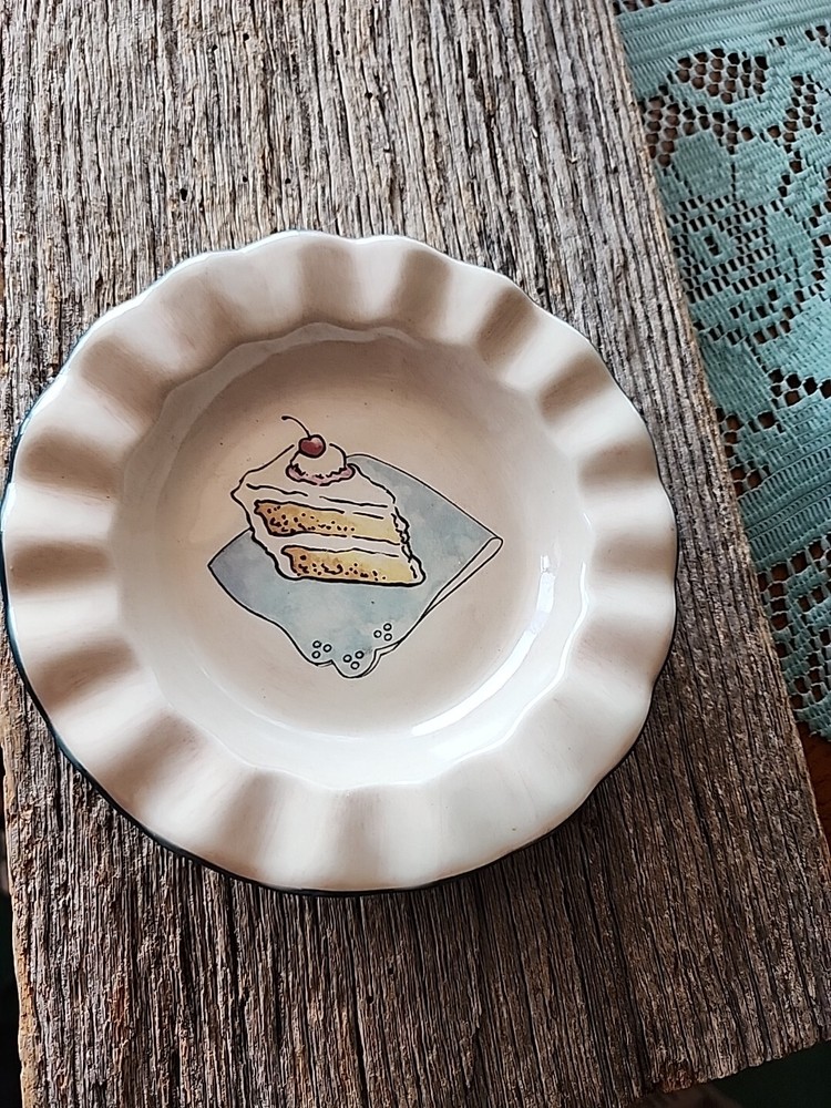 White Barn 6-Inch Cake Plate Candle Holder