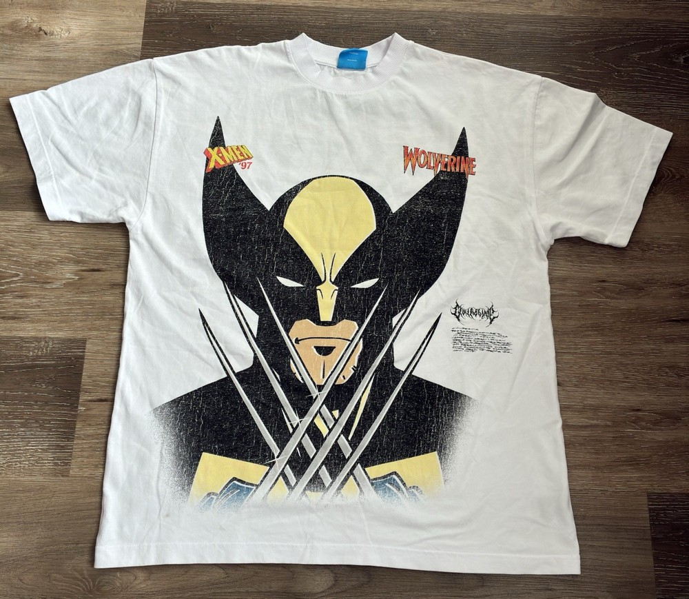 Men’s Medium Civil Regime X-Men ‘97 Wolverine Oversized Shirt Sz Medium NWOT MAR