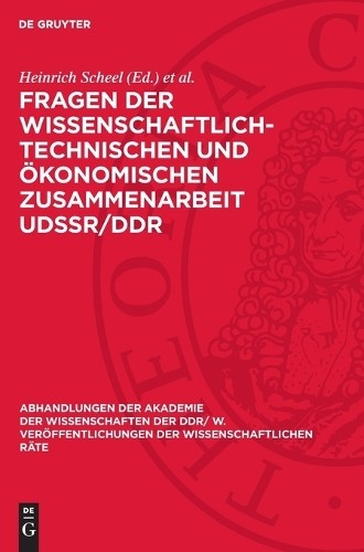 Fragen Der Wissenschaftlich-Technischen Und Ökonomischen Zusammenarbe (Hardback)