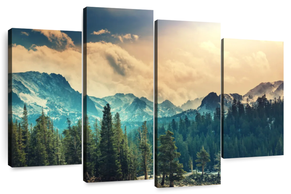 Sierra Nevada Mountainscape Wall Art