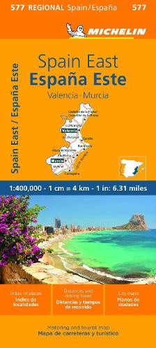 Michelin Spain East, Valencia, Murcia - Michelin Regional Map 577 (Map)Another great item from Rarewaves USA | Free delivery!