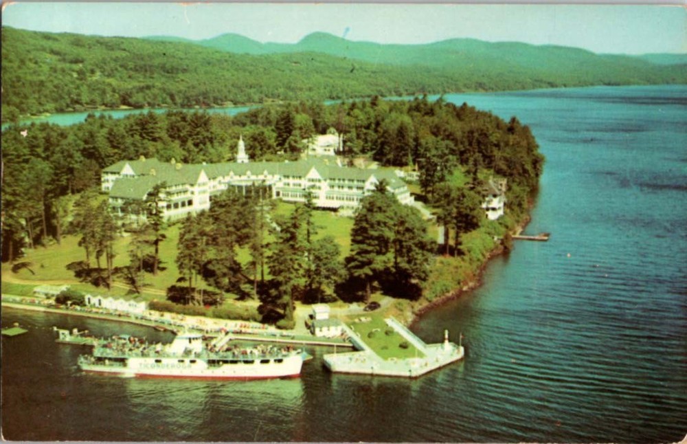 Sagamore Hotel Adirondacks - Bolton Landing - Lake George New York NY BJ9554