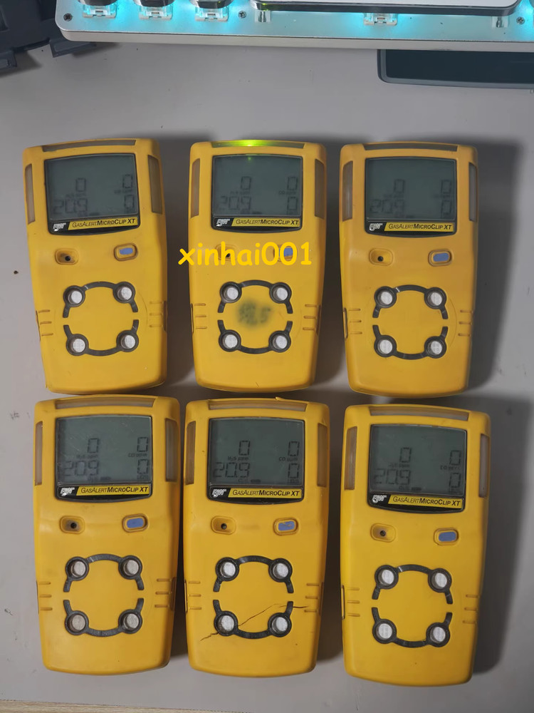 Honeywell BW GASALERT microclip XT Four in one gas detector alarm LEL/O2/CO/H2S