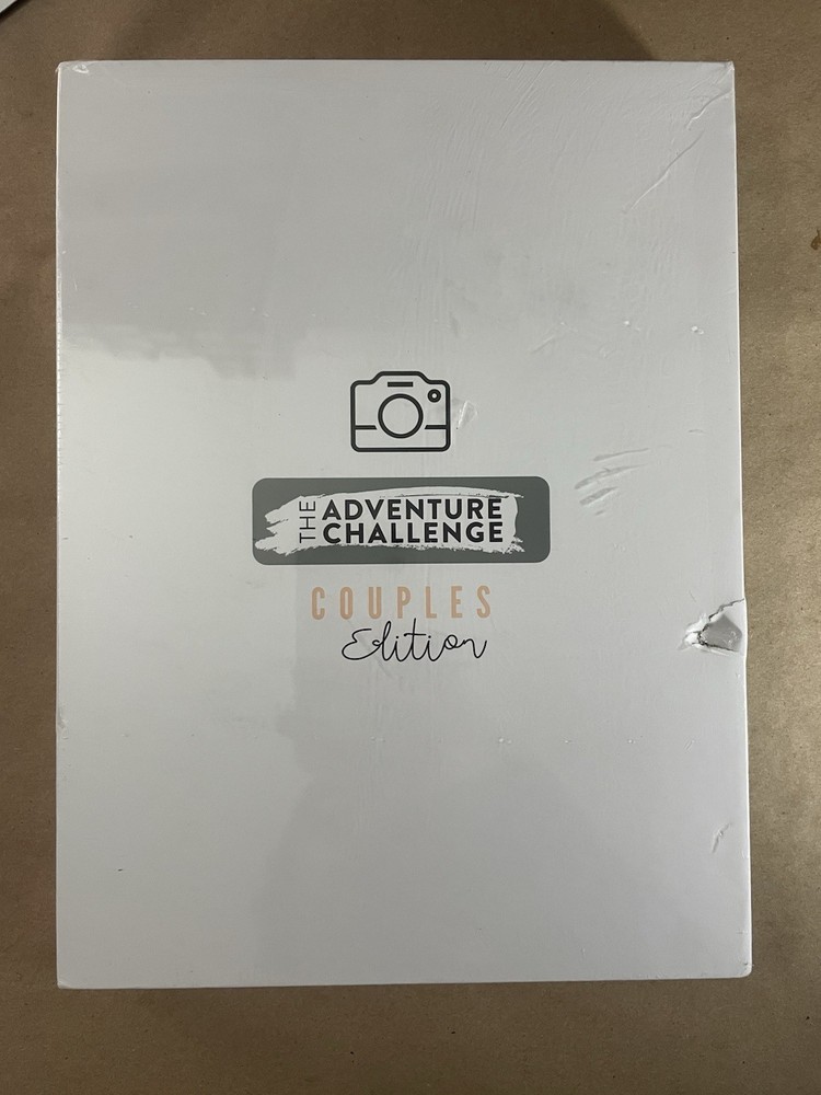 The Adventure Challenge Couples Edition | Hardcover Book Date Ideas | New in Box
