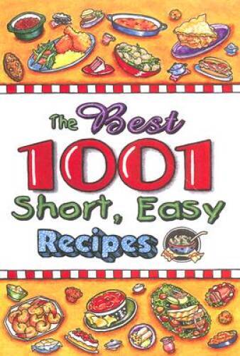 The Best 1001 Short, Easy Recipes - Plastic Comb - ACCEPTABLE