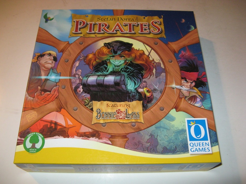 Pirates NM Stefan Dorra board game *complete* Queen Games