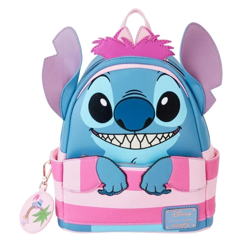 Loungefly Disney Lilo and Stitch In Cheshire Cat Costume Mini Backpack Exclusive