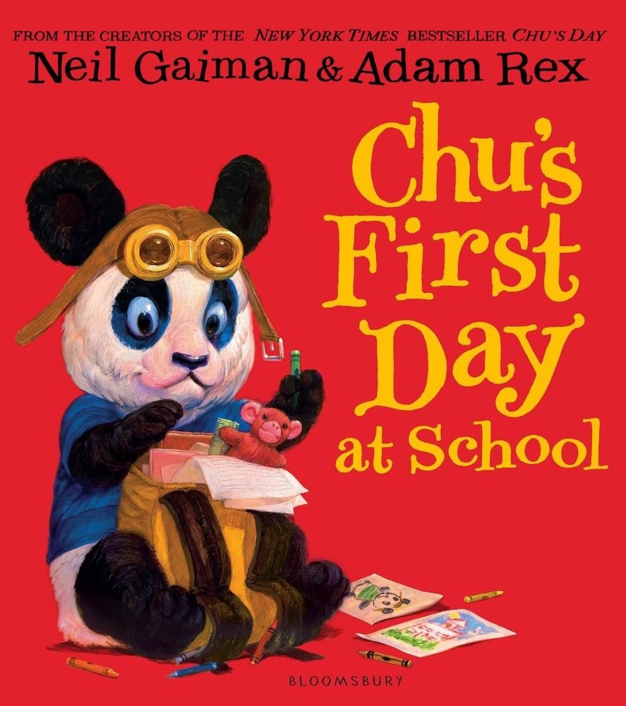 Chu's First Day at School by Neil Gaiman (English) Paperback Book