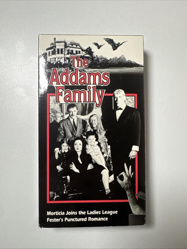The Addams Family: Volume 2 (VHS, Worldvision) John Astin, Carolyn Jones