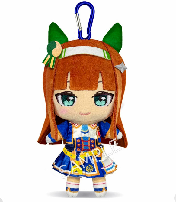 Uma Musume 6th Anniv. Silence Suzuka Plush Carabiner Mascot Official Sealed