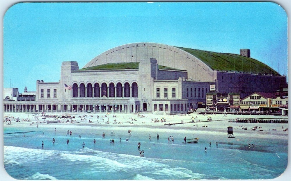 Postcard - Convention Hall - Atlantic City, New Jersey