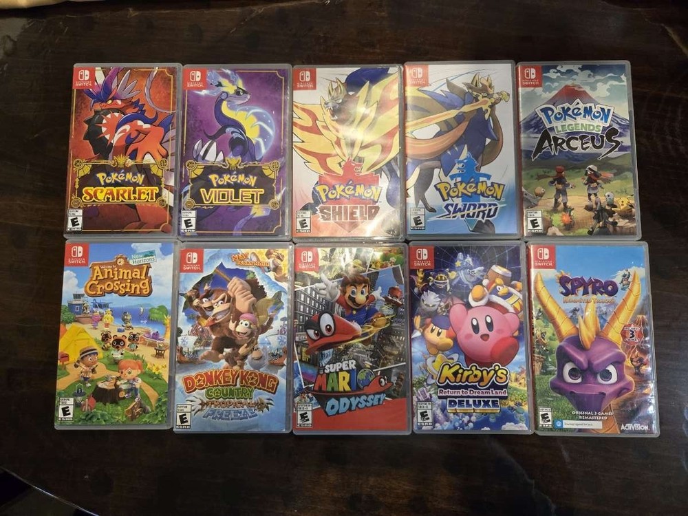 Nintendo Switch Game Lot of 8