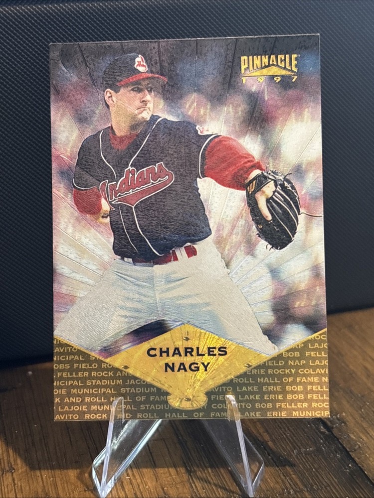 1997 Pinnacle - Charles Nagy #3 Museum Collection