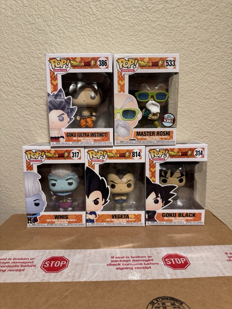 Funko Pop! Vinyl: Dragon Ball Super Lot