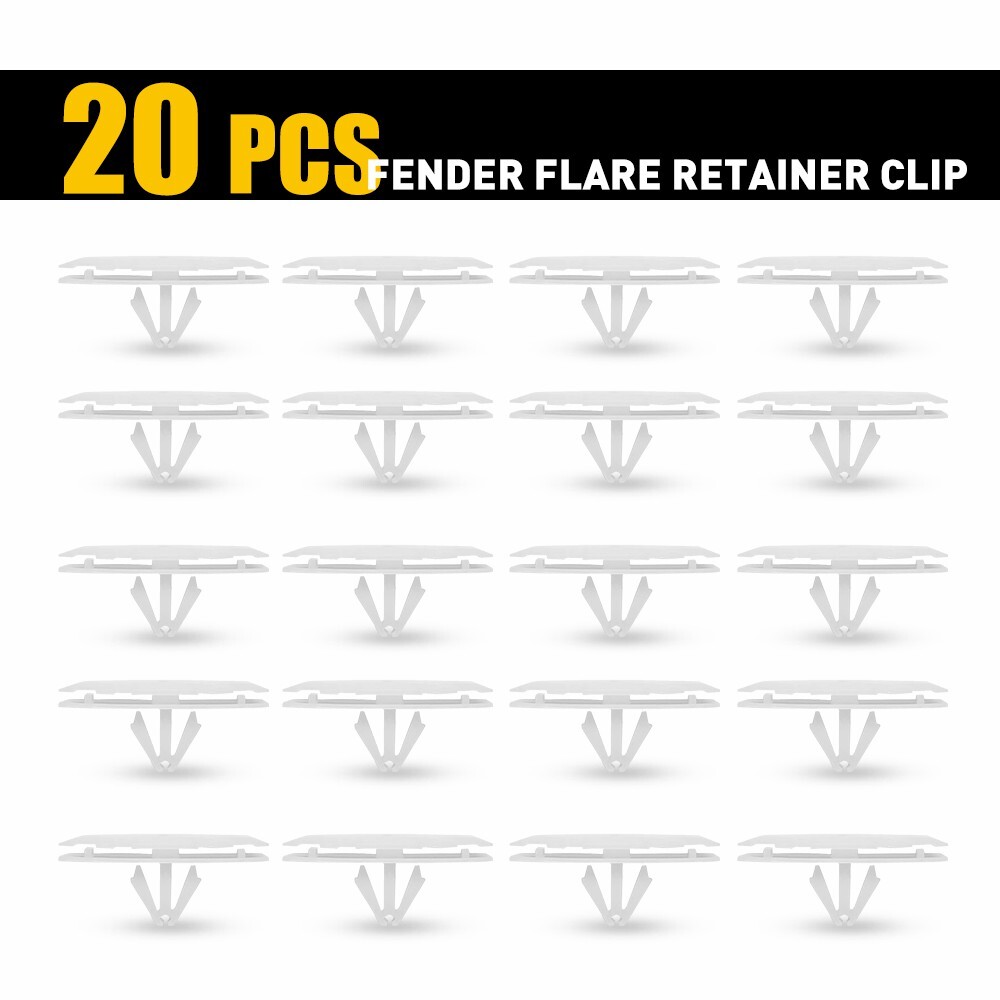 20x Fender-Flare Retainer-Clip For 18-20 Wrangler Jeep 2020 JL Jeep Gladiator JT