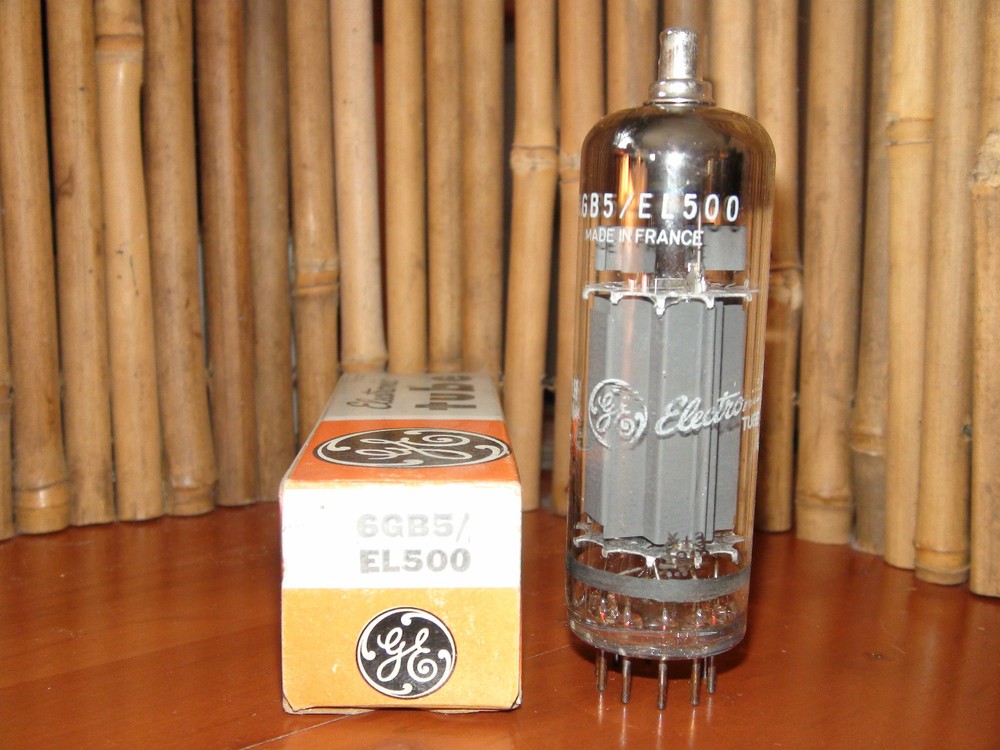 Vintage GE 6GB5 EL500 Stereo Tube France  Results = 5700