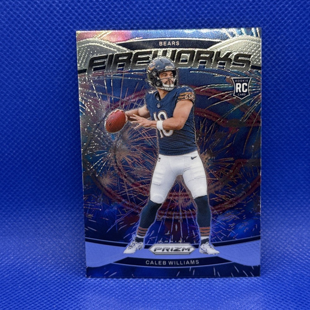 2024 Panini Prizm - Fireworks Caleb Williams #25 (RC)
