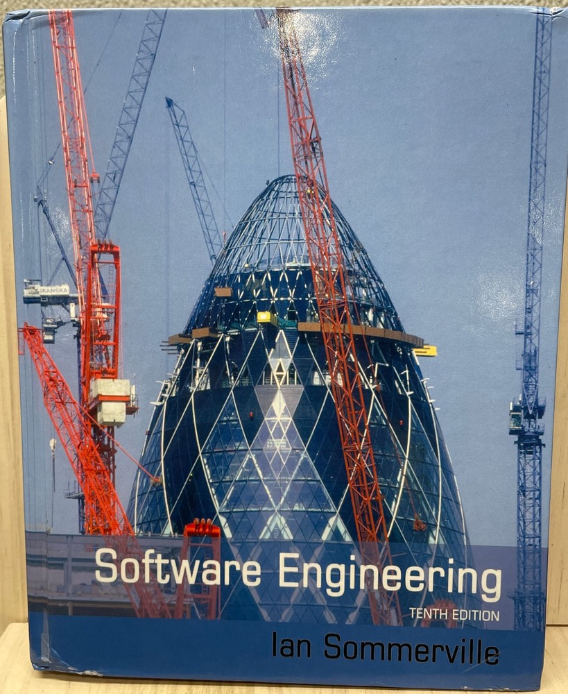 Software Engineering by Ian Sommerville 10th Edition Hardcover