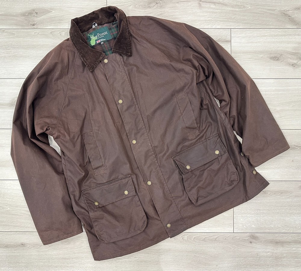 New Forest Mens Waxed Jacket 3XL Filson And Barbour style Made In England