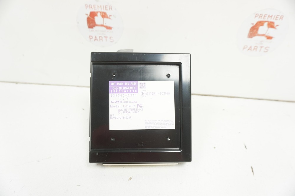17 2017 Subaru Outback Legacy Keyless Entry Control Ecu Smt Oem 88801al190