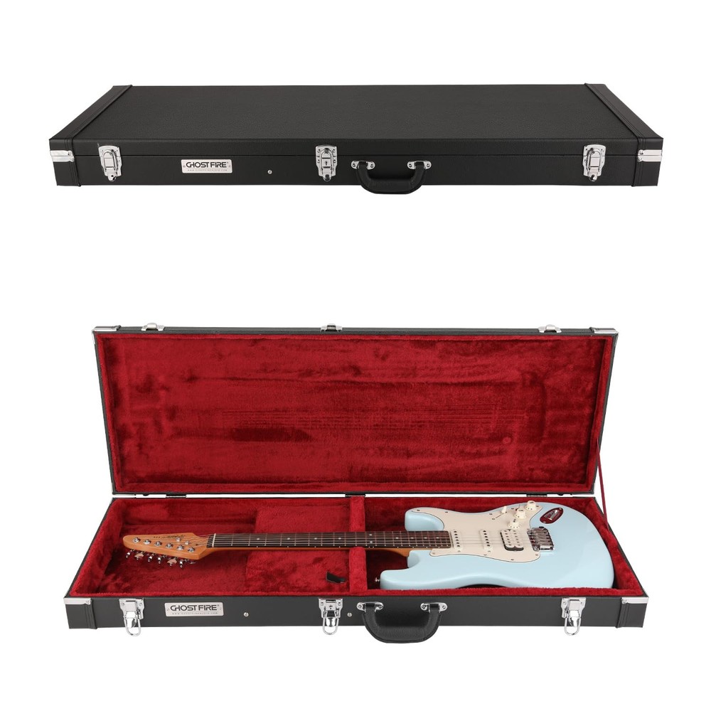 Wooden Hard-Shell Cases Electric Guitar Case Super thick fit ST/TL (EG)