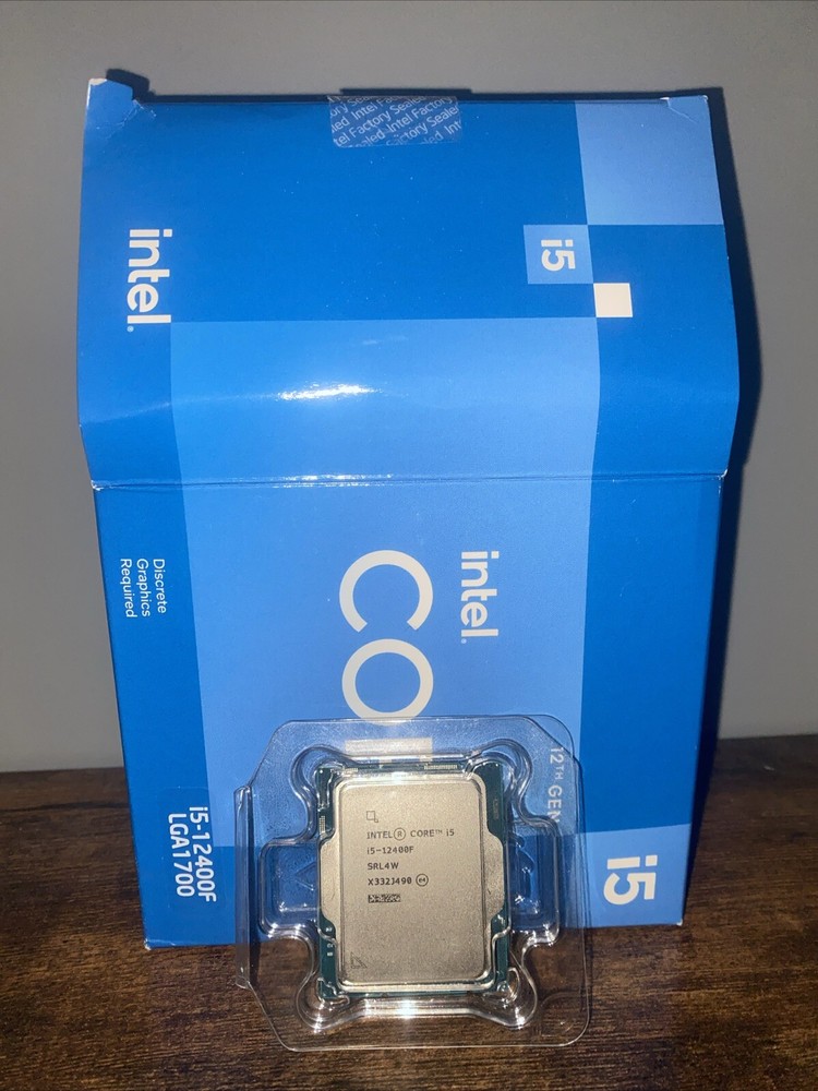 Intel Core i5-12400F Processor (4.4GHz, 6 Cores, LGA 1700)Stock Cooler Included.