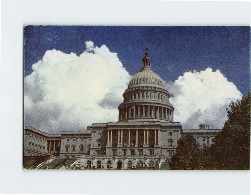 Postcard US Capitol Washington DC USA
