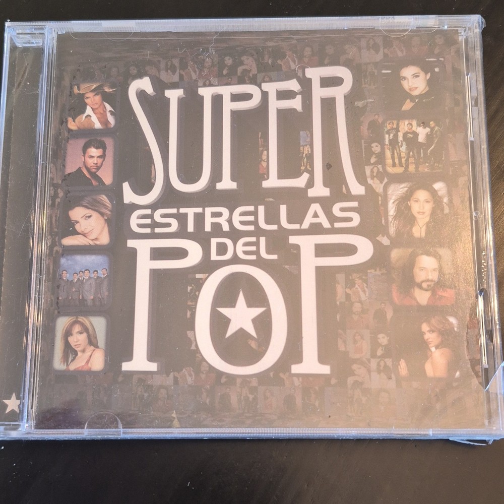 Univision Super Estrellas Del Pop CD Compilation Latin Pop Marco Antonio Solis