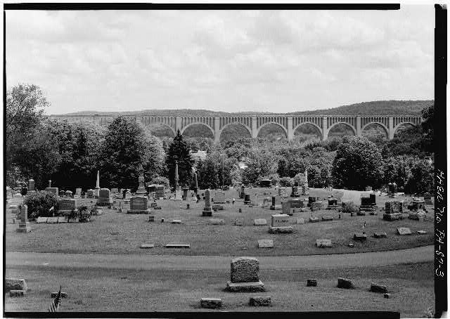 3. General Elevation View, Looking Southeast, With Cemetery In Foreground -
