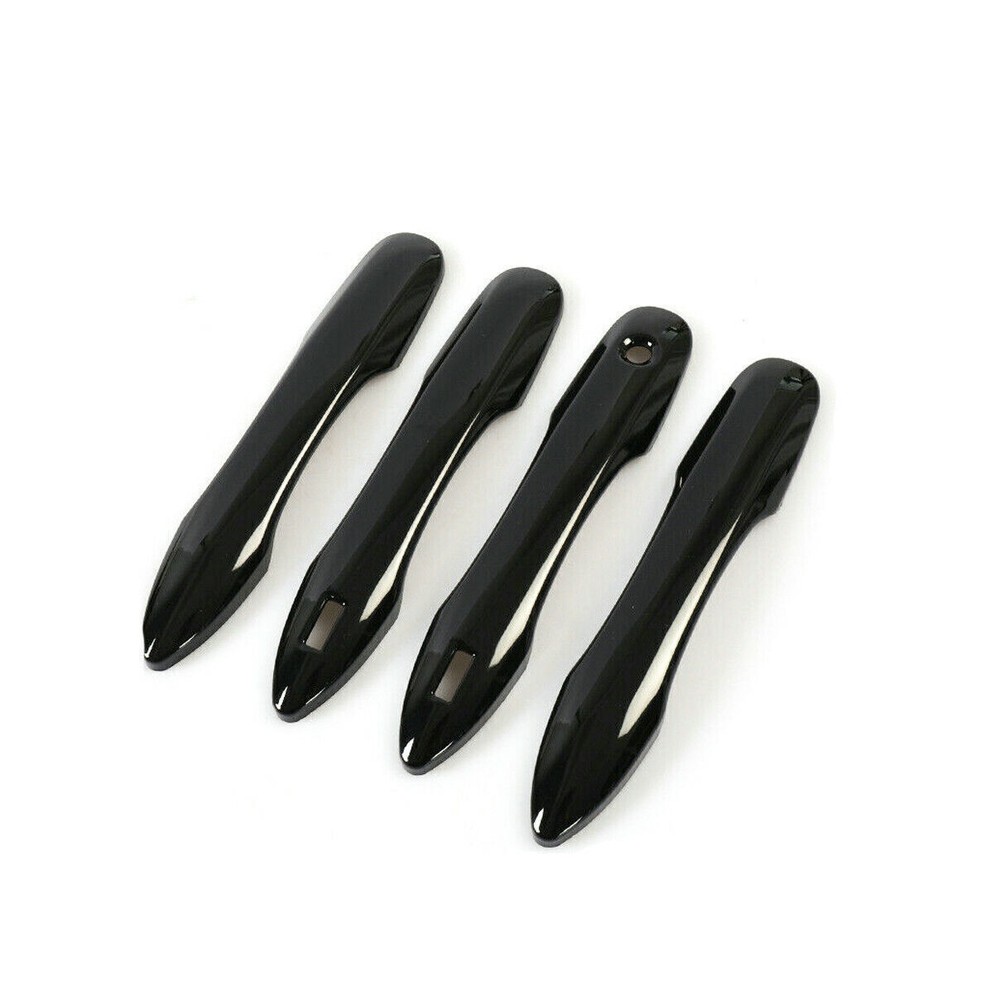 For 2018-2019 Toyota Camry XV70 Gloss Black Car Smart Door Handle Trim Cover NEW