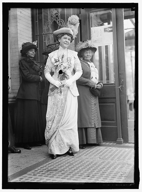 Photo:Unidentified Woman 1913 Mrs W Wilson 1st Breakfast Portrait