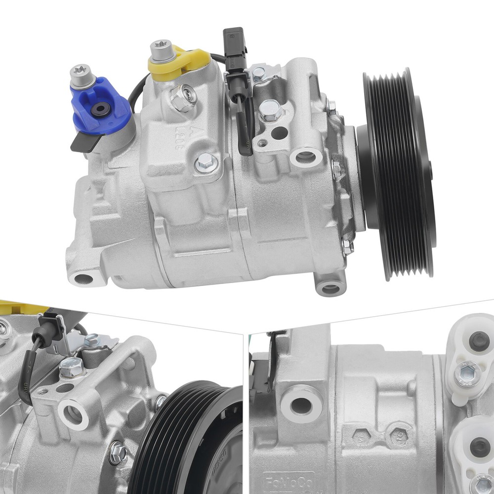 Compresor aire acondicionado con embrague para Audi A6 A7 Q5 S4 S5 2006-2015 3,0 L
