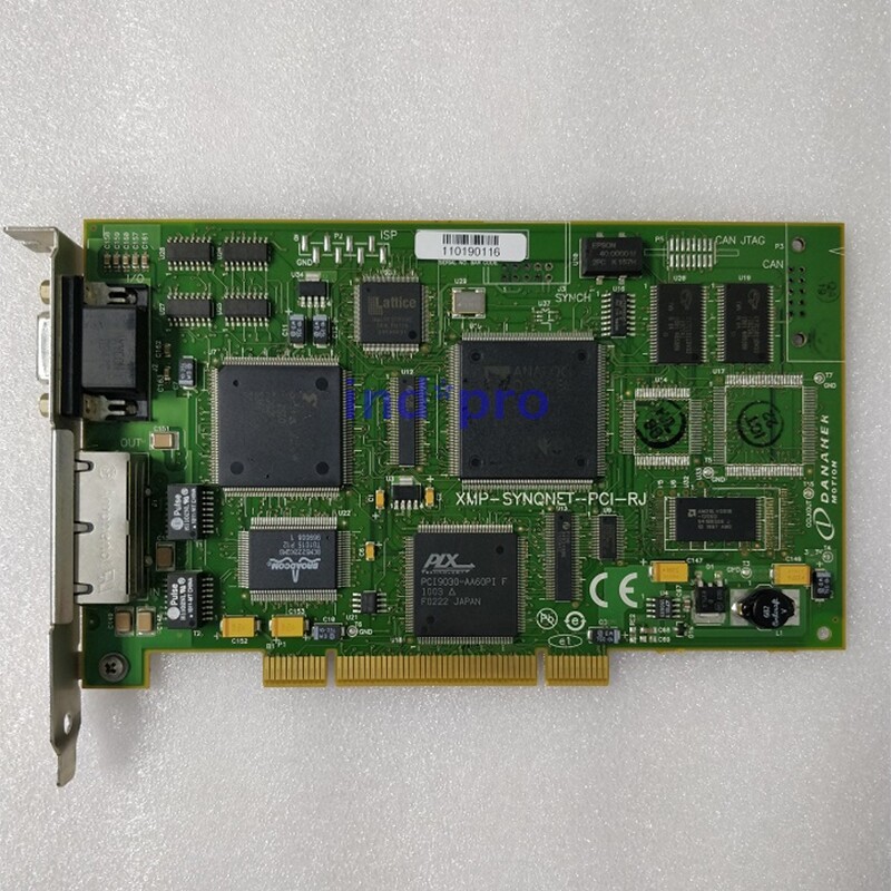 1Pc. Used XMP-SYNQNET-PCI-RJ Motion Control Card T114-0002 REV.P3 Tested