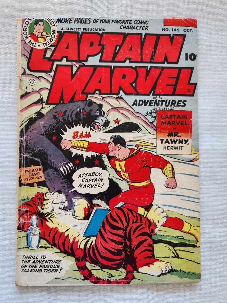 Captain Marvel Adventures #149 (Oct 1953) Fawcett Comics – Golden Age – Shazam