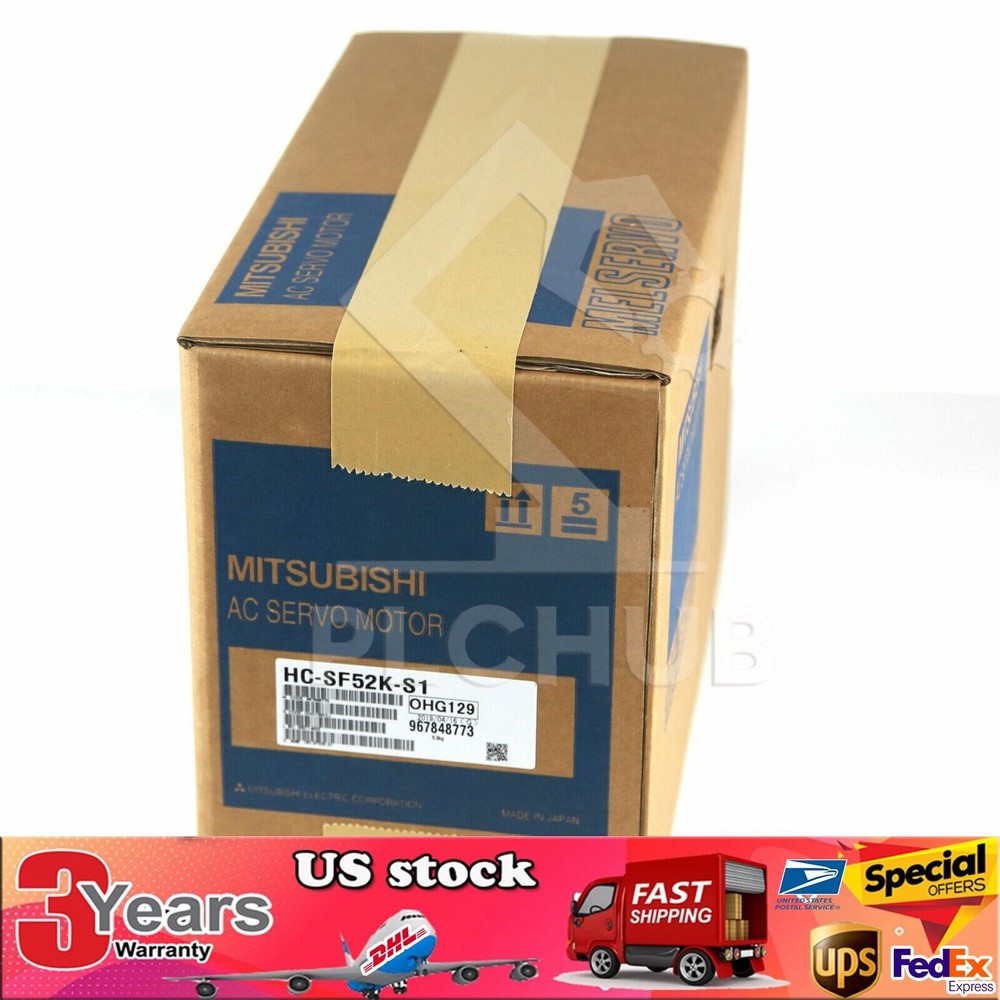 1PC New Mitsubishi HC-SF52K-S1 Servo Motor HC-SF52K-S1