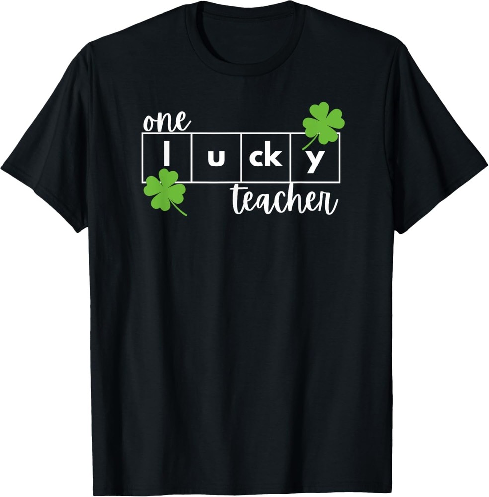 St. Patrick's Day Lucky Reading Teacher T-Shirt