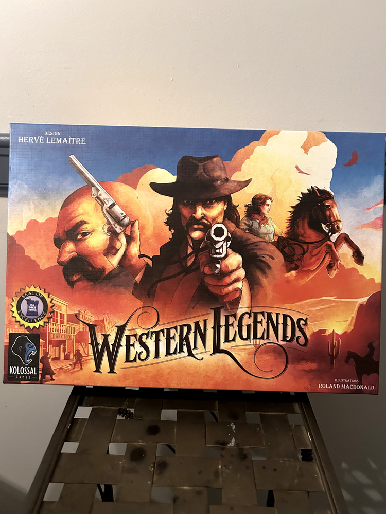 Western Legends Board Game Matagot OPEN