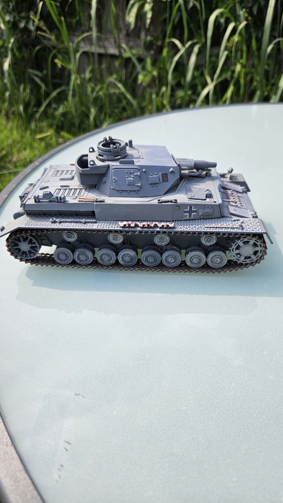 Vintage 2004 21st Century Toys German Panzer MK IV WWII Tank Plastic Model