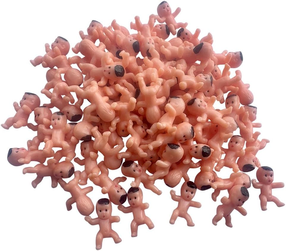 Party Decorations Mini Plastic Babies Party Baby Party Supplies Shower Ice Cube