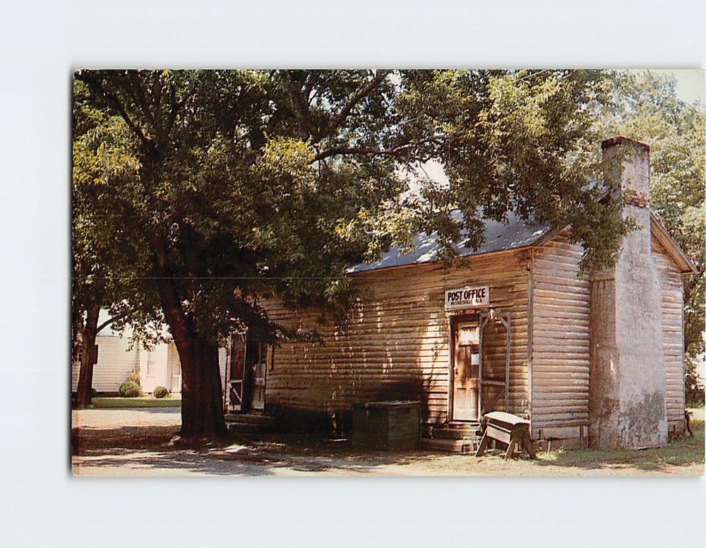Postcard US Post Office Mooresville Alabama USA