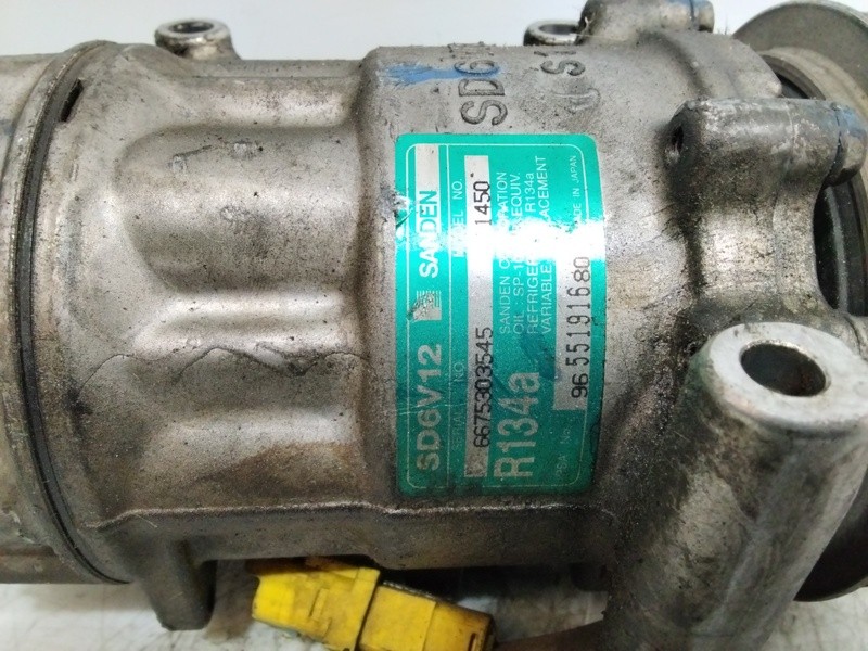 9655191680 AIR CON COMPRESSOR CITROEN C3 1.4 HDI MAGIC 2002 1732979