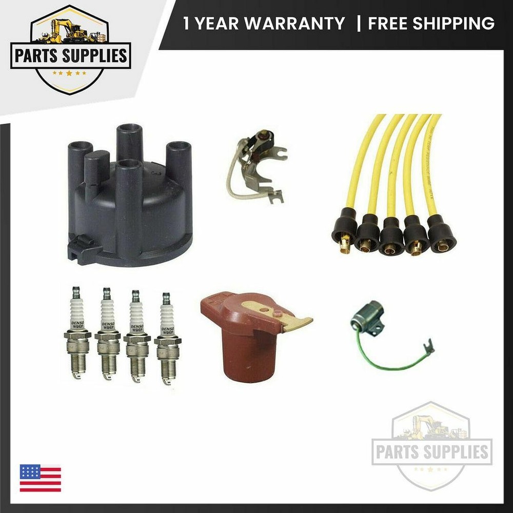 Complete Tune Up Kit Toyota 5R ENGINE cap, rotor, spark plugs, wires, condenser