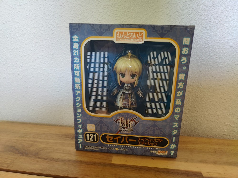 Fate Stay Night Figure Nendoroid Saber Super Movable Edition