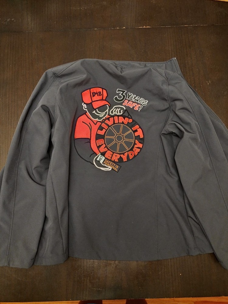 NWOT PORT AUTHORITY Jacket Size Extra Large Full Zip W/ Pockets Men Black Fall