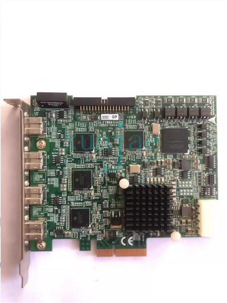 1PC Used ADLINK PCIe-FIW64 4/2 channel IEEE1394B image acquisition card