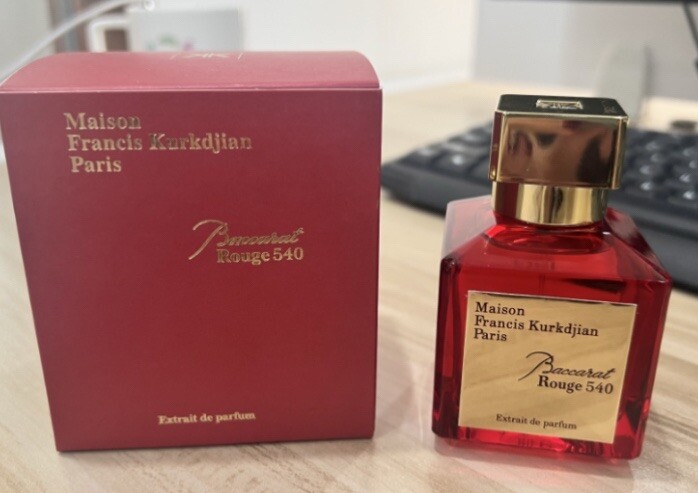 BACCARAT ROUGE🔥 540 2.4 Oz./70ml (set Of 2) Extrait De Parfum~Eau De Parfum 🔥
