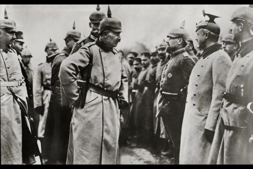 Photo:Kaiser in field,military,Bain News Service