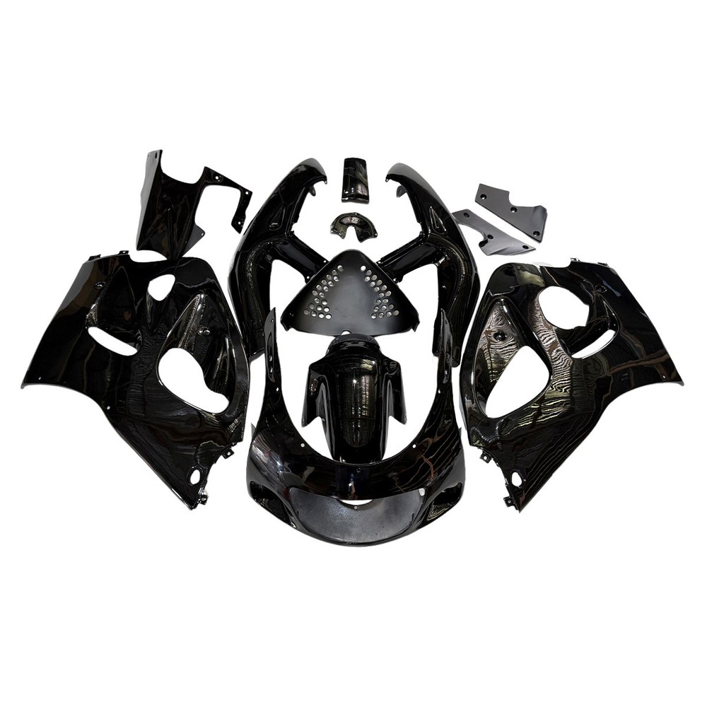 ABS Fairings For Suzuki GSXR600 GSXR750 1996 1997 1998 1999 Gloss Black Bodywork