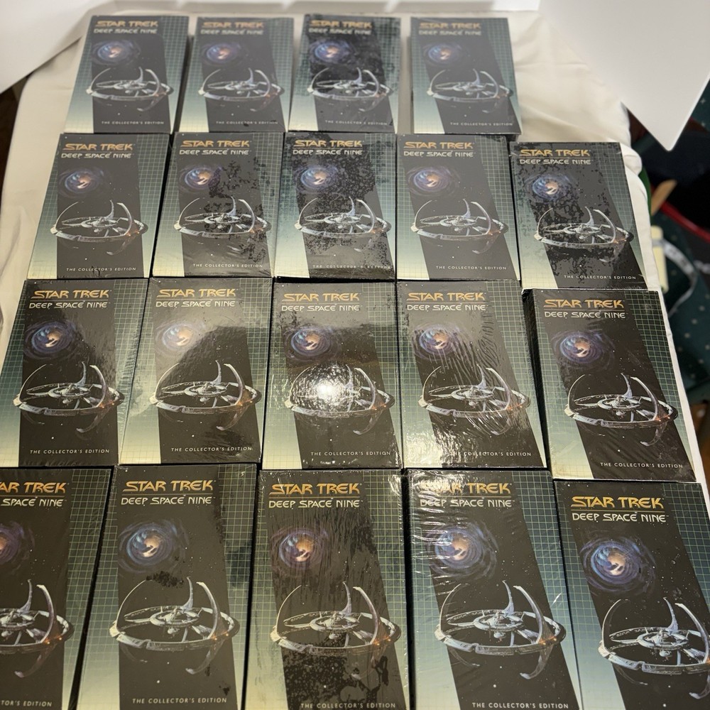 Star Trek Deep Space Nine VHS Lot SEALED Columbia House Collector OOP DS9 Sci-Fi