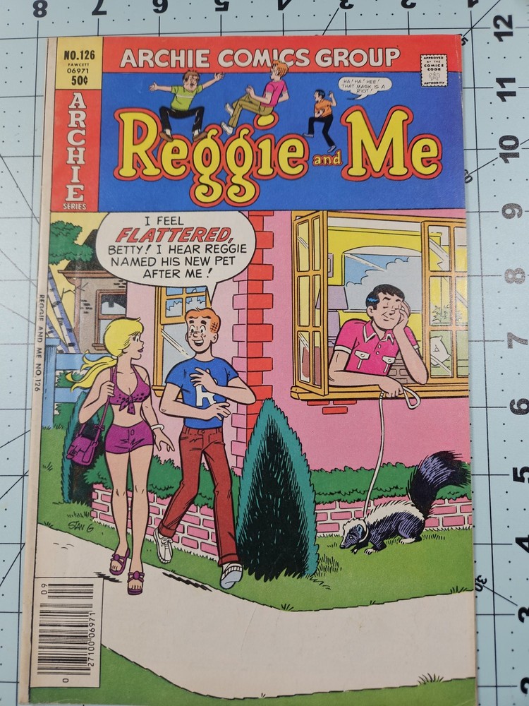 Reggie and Me #126 Archie Comics Group Bronze Age 1980 Stan Goldberg Cover